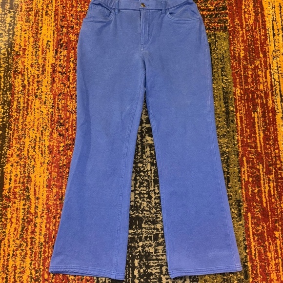 Denim and company size 12 petite blue pull on pants - Picture 2 of 7